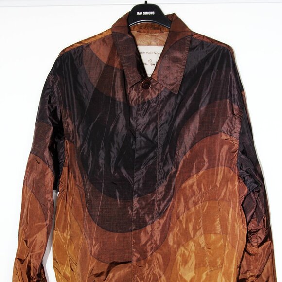 SS19 DRIES VAN NOTEN x VERNER PANTON PRINTED JACKET L - Picture 1 of 8